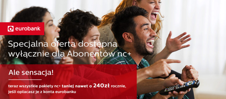 eurobank nc+ promocja